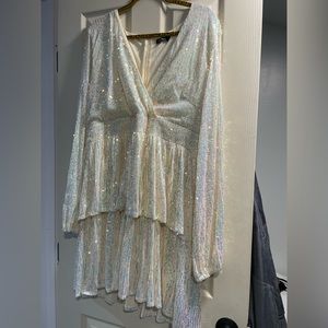 Boohoo sparkly dress